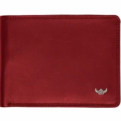 Golden Head Herrengeldbörsen Querformat<Polo Geldbörse RFID Leder 12,5 cm rot