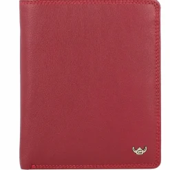 Best Golden Head Polo Geldbörse RFID Leder 10 cm rot