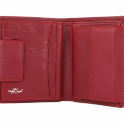 Best Golden Head Polo Geldbörse RFID Leder 10 cm rot