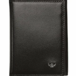 Best Golden Head Polo Geldbörse RFID Schutz Leder 8 cm schwarz