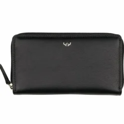 New Golden Head Polo Geldbörse RFID Leder 15 cm schwarz
