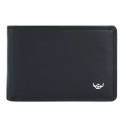 Golden Head Herrengeldbörsen Querformat<Polo Geldbörse RFID Leder 10 cm schwarz