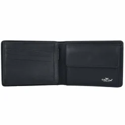 Golden Head Herrengeldbörsen Querformat<Polo RFID Geldbörse Leder 12 cm black