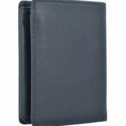 Golden Head Herrengeldbörsen Hochformat<Polo RFID Protect Geldbörse Leder 9 cm schwarz