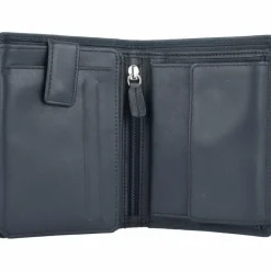 Golden Head Herrengeldbörsen Hochformat<Polo RFID Protect Geldbörse Leder 9 cm schwarz