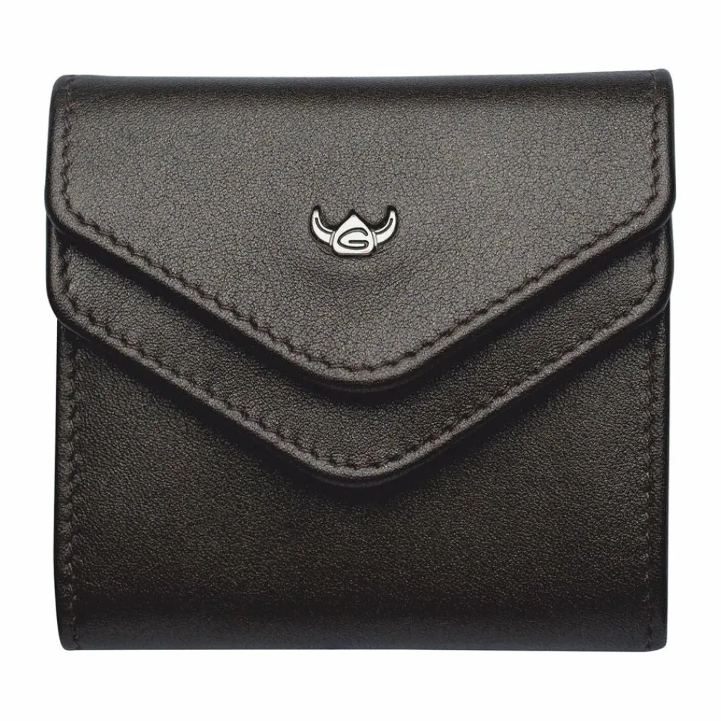 Golden Head Valencia Geldbörse RFID Schutz Leder 7.5 cm bronze