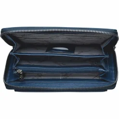 Best Golden Head Valencia Geldbörse RFID Schutz Leder 20 cm saphir