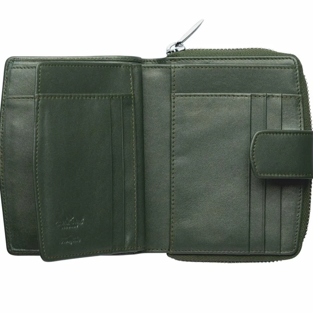 Golden Head Damengeldbörsen Querformat<Valencia Geldbörse RFID Schutz Leder 12 cm fango