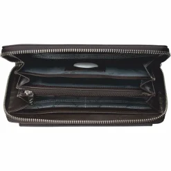 Golden Head Damengeldbörsen Querformat<Valencia Geldbörse RFID Schutz Leder 20 cm bronze