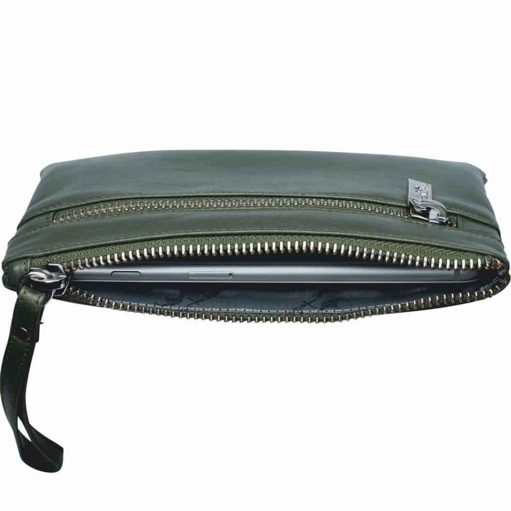 Online Golden Head Valencia Herrentasche RFID Schutz Leder 18 cm fango