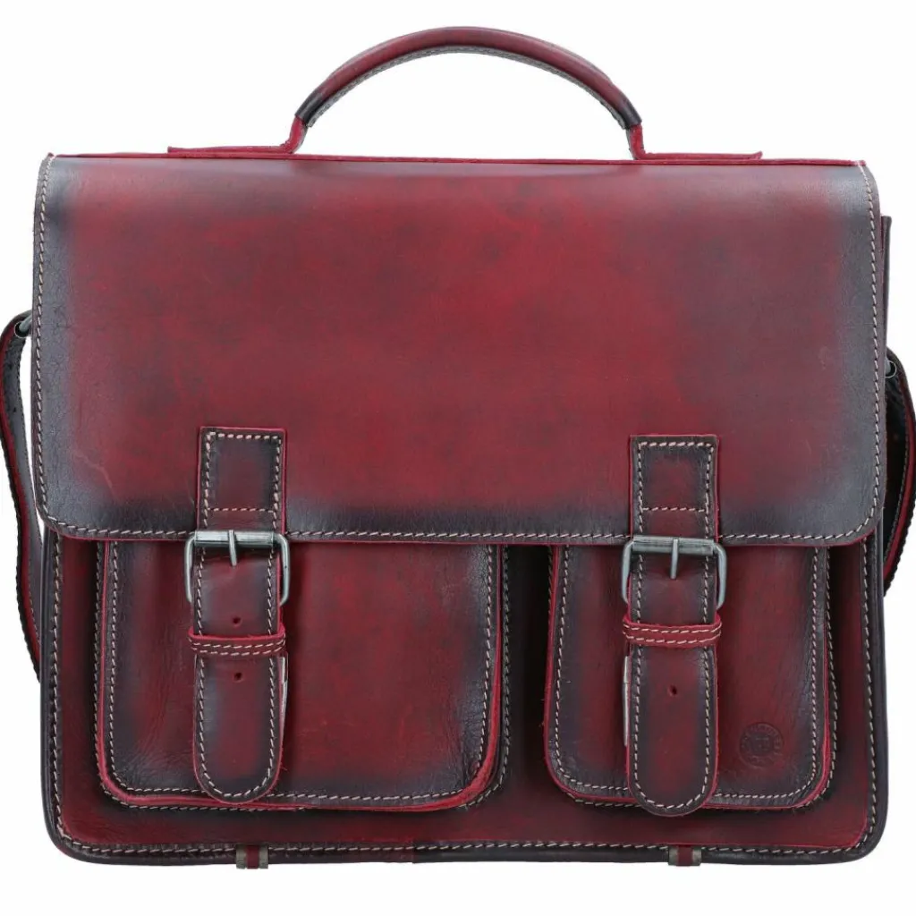 Greenburry Aktentasche Leder 39 cm