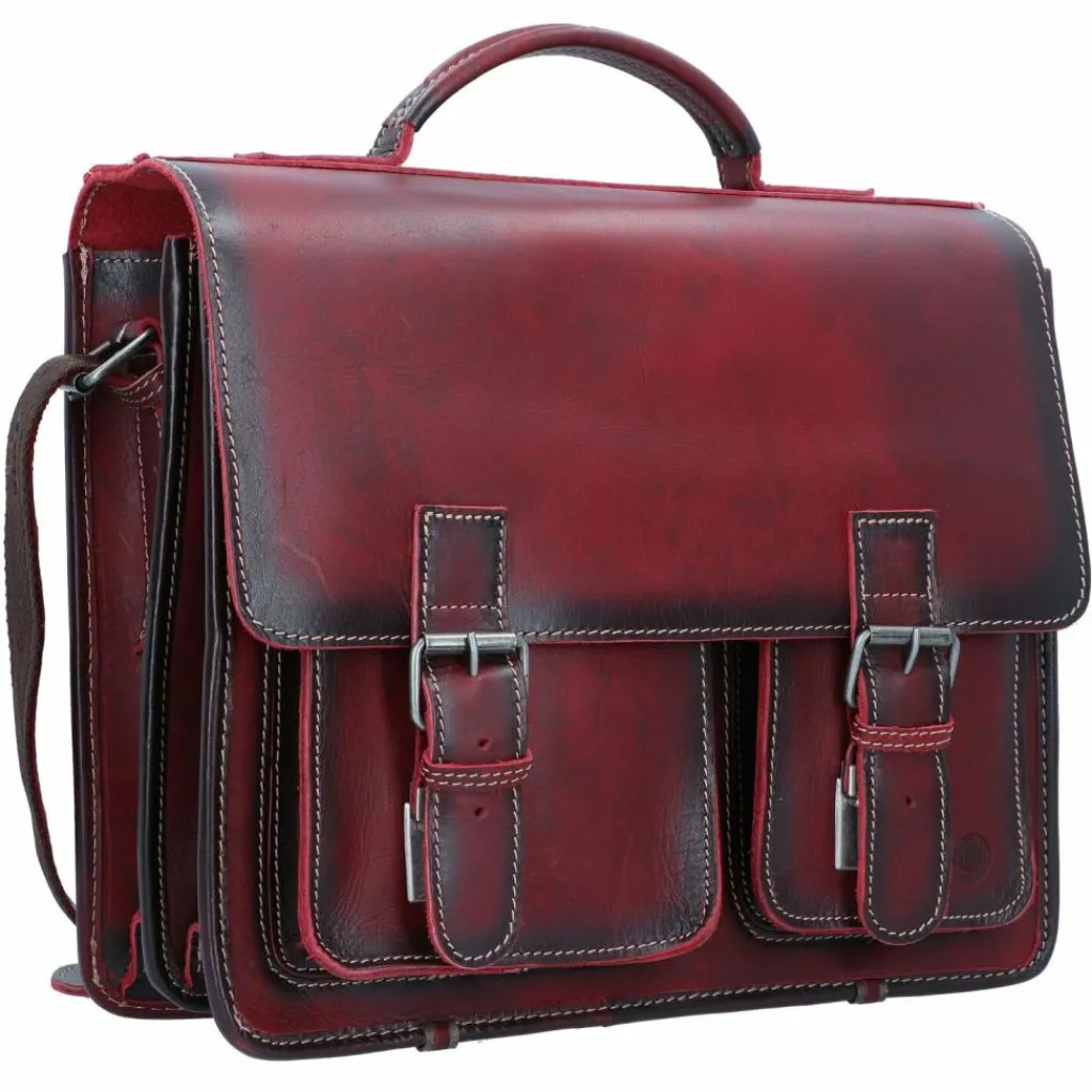 Greenburry Aktentasche Leder 39 cm