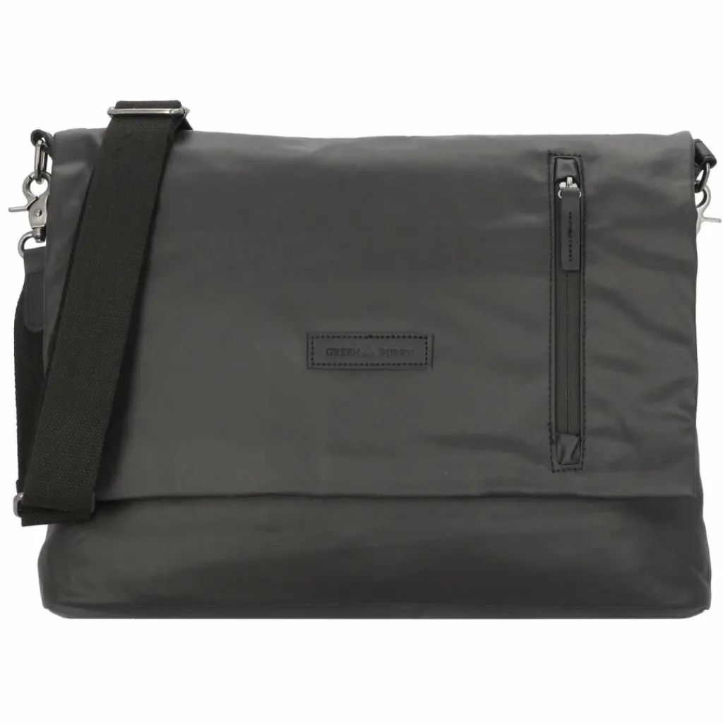 Greenburry Messenger Bags|Laptoptaschen<Aviator Messenger 39 cm Laptopfach black