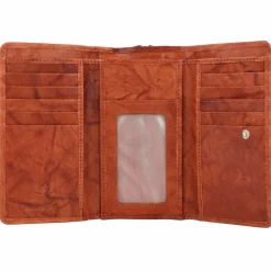 Sale Greenburry Basic Geldbörse RFID Leder 14 cm cognac