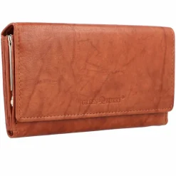 Sale Greenburry Basic Geldbörse RFID Leder 17 cm cognac
