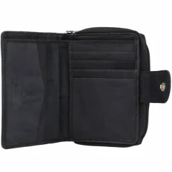 Damen Greenburry Basic Geldbörse RFID Leder 9 cm