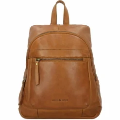 Greenburry Lederrucksäcke|City Rucksäcke<Colombiana City Rucksack Leder 38 cm nougat