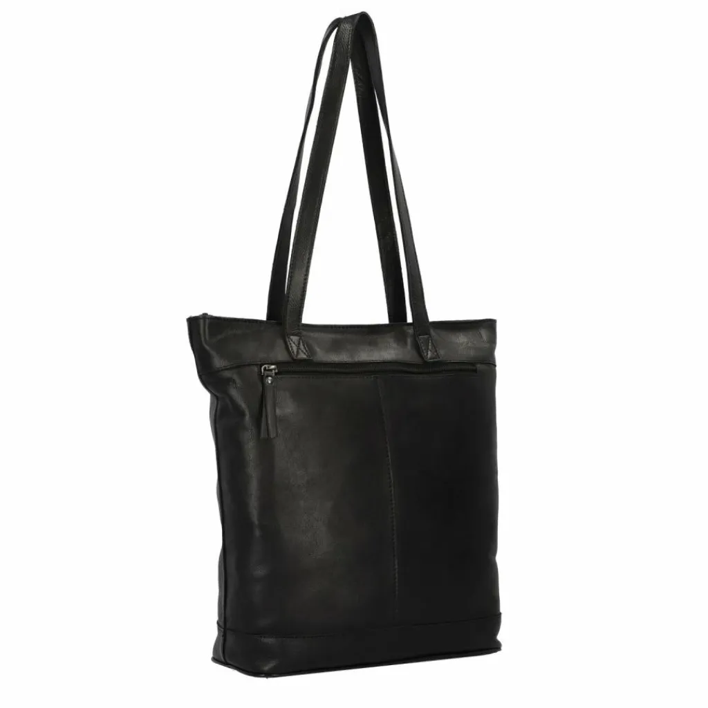 Best Greenburry Colombiana Schultertasche Leder 30 cm black