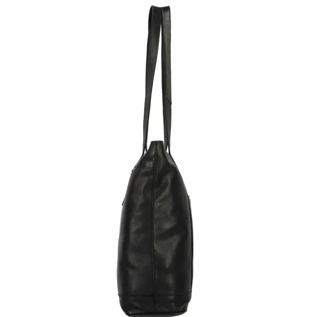 Best Greenburry Colombiana Schultertasche Leder 30 cm black