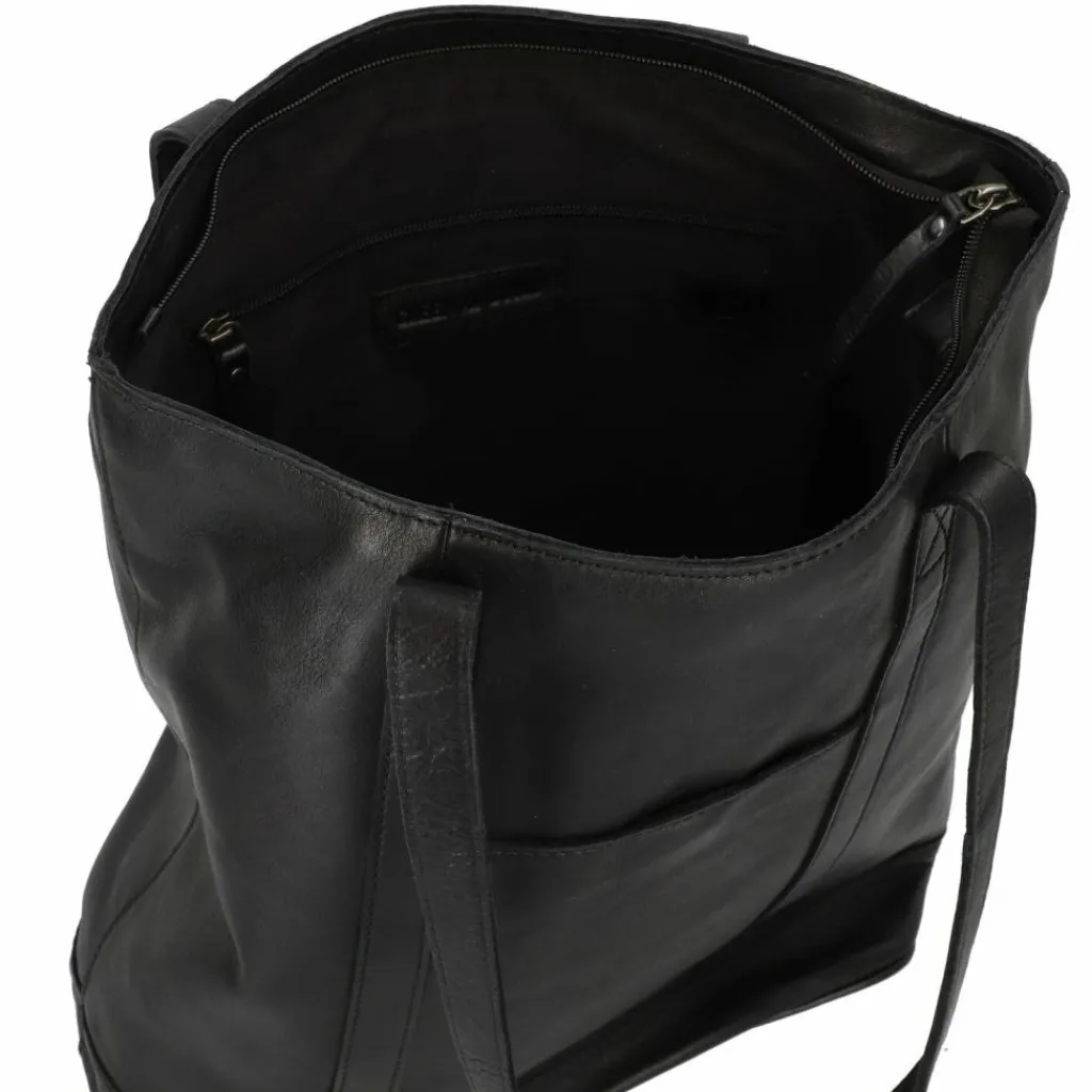 Best Greenburry Colombiana Schultertasche Leder 30 cm black