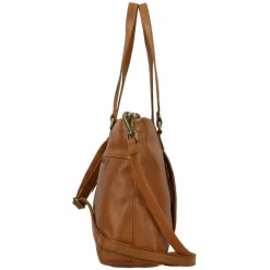 Greenburry Shopper|Schultertaschen<Colombiana Shopper Tasche Leder 37 cm nougat