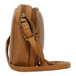 Greenburry Umhängetaschen<Colombiana Umhängetasche Leder 21 cm nougat
