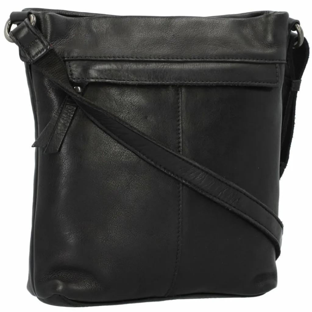 Discount Greenburry Colombiana Umhängetasche Leder 25 cm black