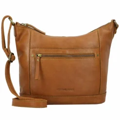 Greenburry Colombiana Umhängetasche Leder 27 cm nougat