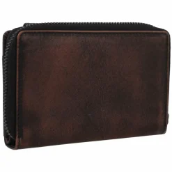 Damen Greenburry Destressed Geldbörse RFID Schutz Leder 13.5 cm