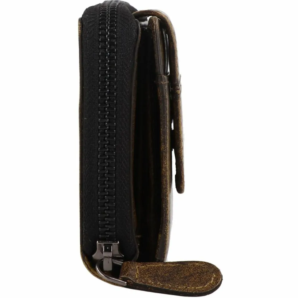 Damen Greenburry Destressed Geldbörse RFID Schutz Leder 13.5 cm