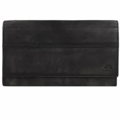 New Greenburry Destressed Geldbörse RFID Schutz Leder 18.5 cm silver grey