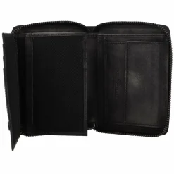 Damen Greenburry Destressed Geldbörse RFID Schutz Leder 13 cm