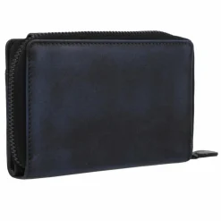 New Greenburry Destressed Geldbörse RFID Schutz Leder 13.5 cm navy blue