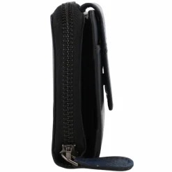 New Greenburry Destressed Geldbörse RFID Schutz Leder 13.5 cm navy blue