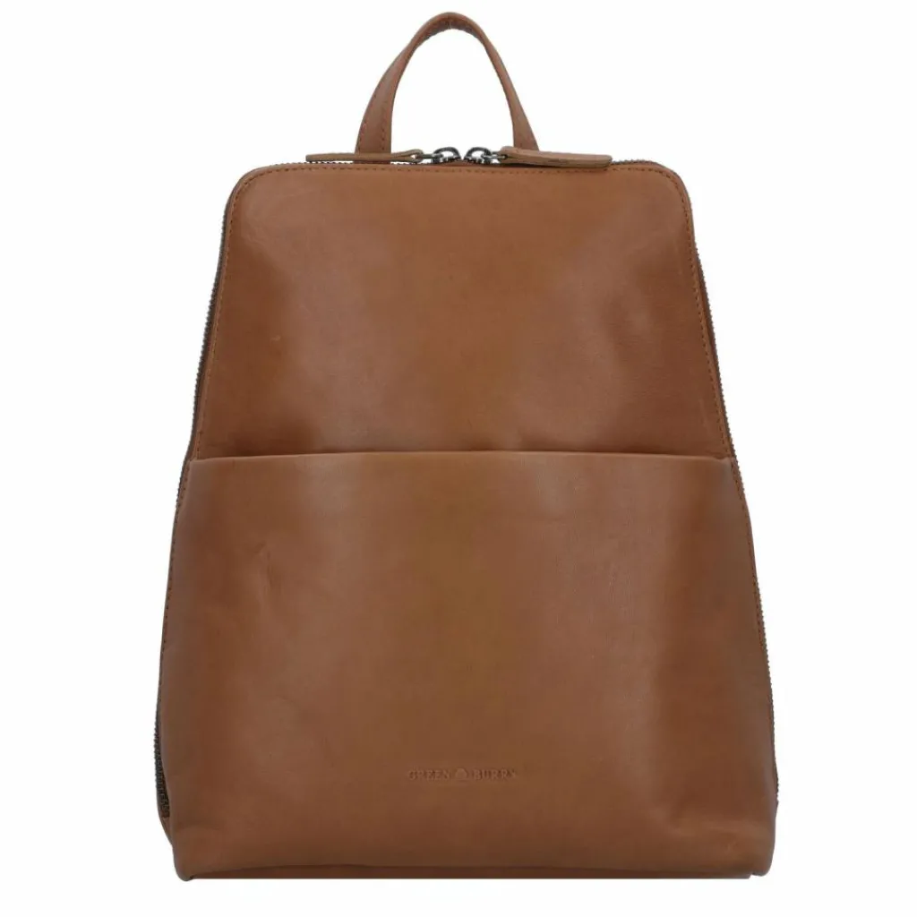 Greenburry Fiorentina City Rucksack Leder 31 cm tan