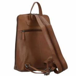 Greenburry Fiorentina City Rucksack Leder 31 cm tan