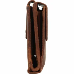 Greenburry Damengeldbörsen Querformat<Geldbörse Leder 14 cm braun