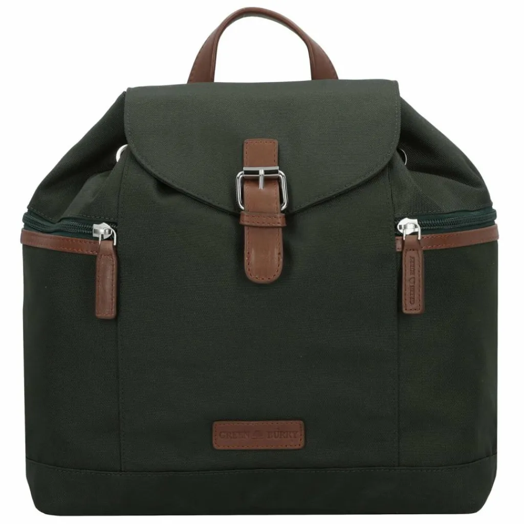 Outlet Greenburry Heidi City Rucksack 32 cm grün