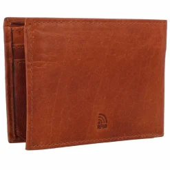 Discount Greenburry House of Norway Geldbörse RFID Schutz Leder 11.5 cm natur