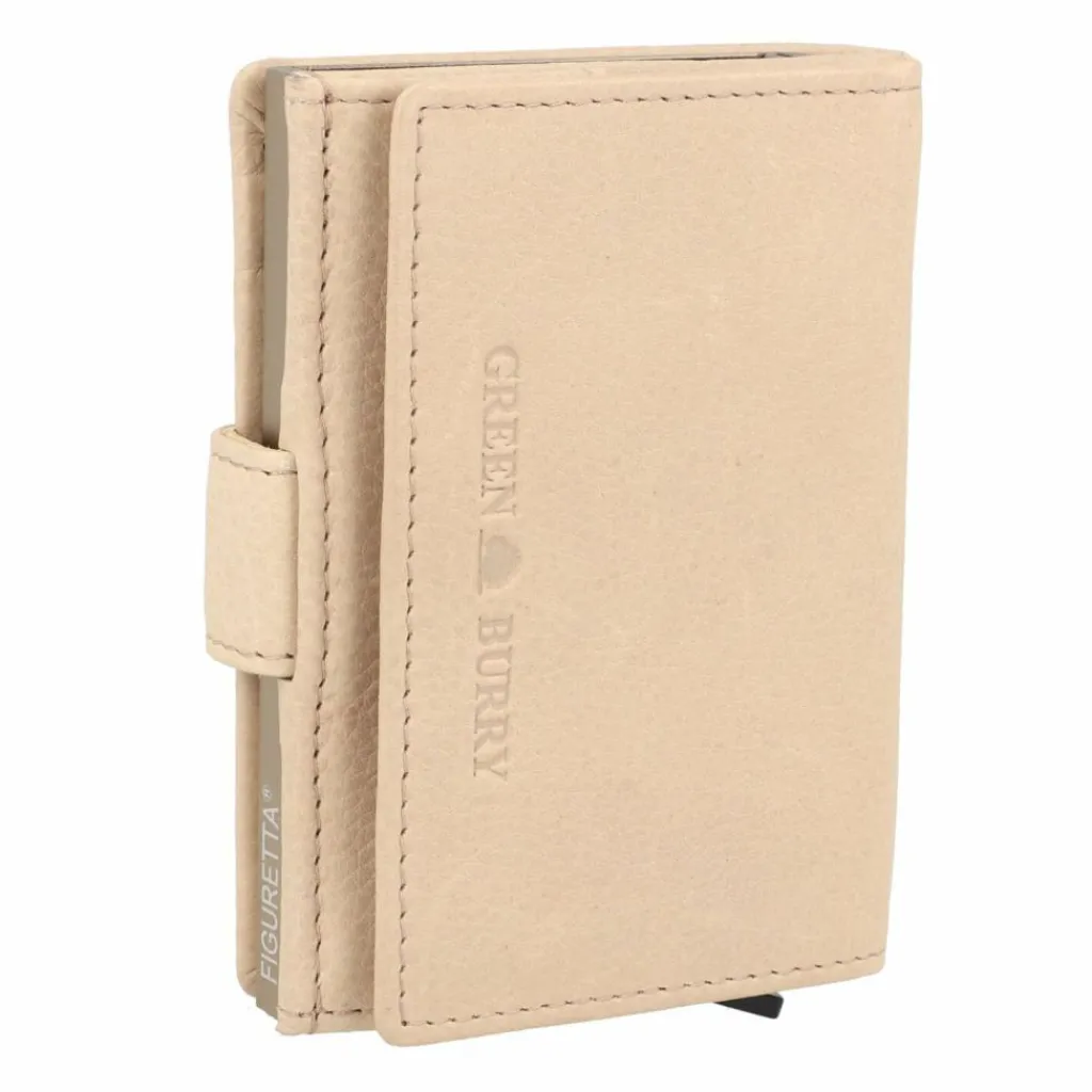 Online Greenburry Kings Nappa Geldbörse Leder 7.5 cm cream