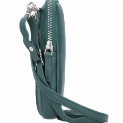 Greenburry Umhängetaschen<Nappa Handytasche Leder 10,5 cm bottle green