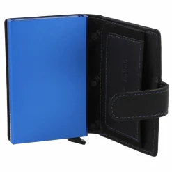 Discount Greenburry Nappa Kreditkartenetui RFID Schutz Leder 7 cm blue