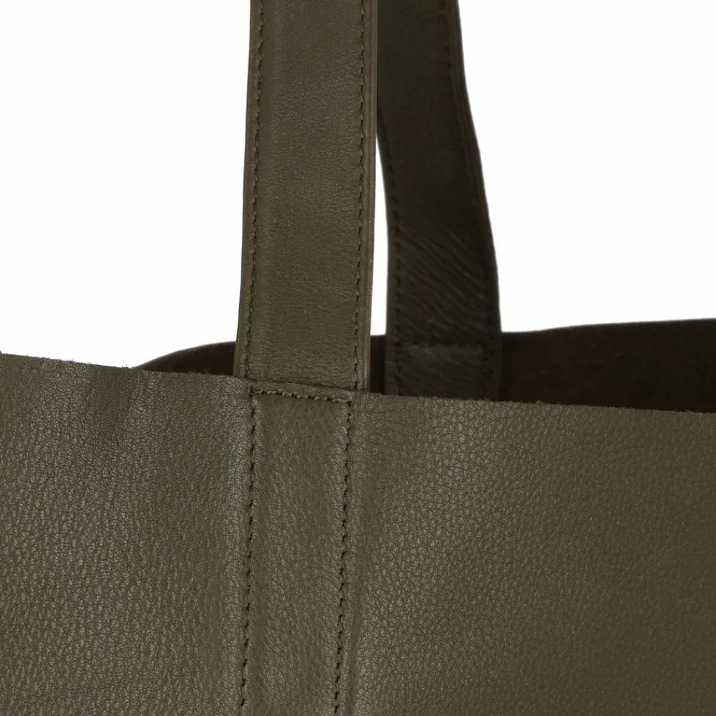 Greenburry Nappa Shopper Tasche Leder 43 cm