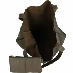 Greenburry Nappa Shopper Tasche Leder 43 cm