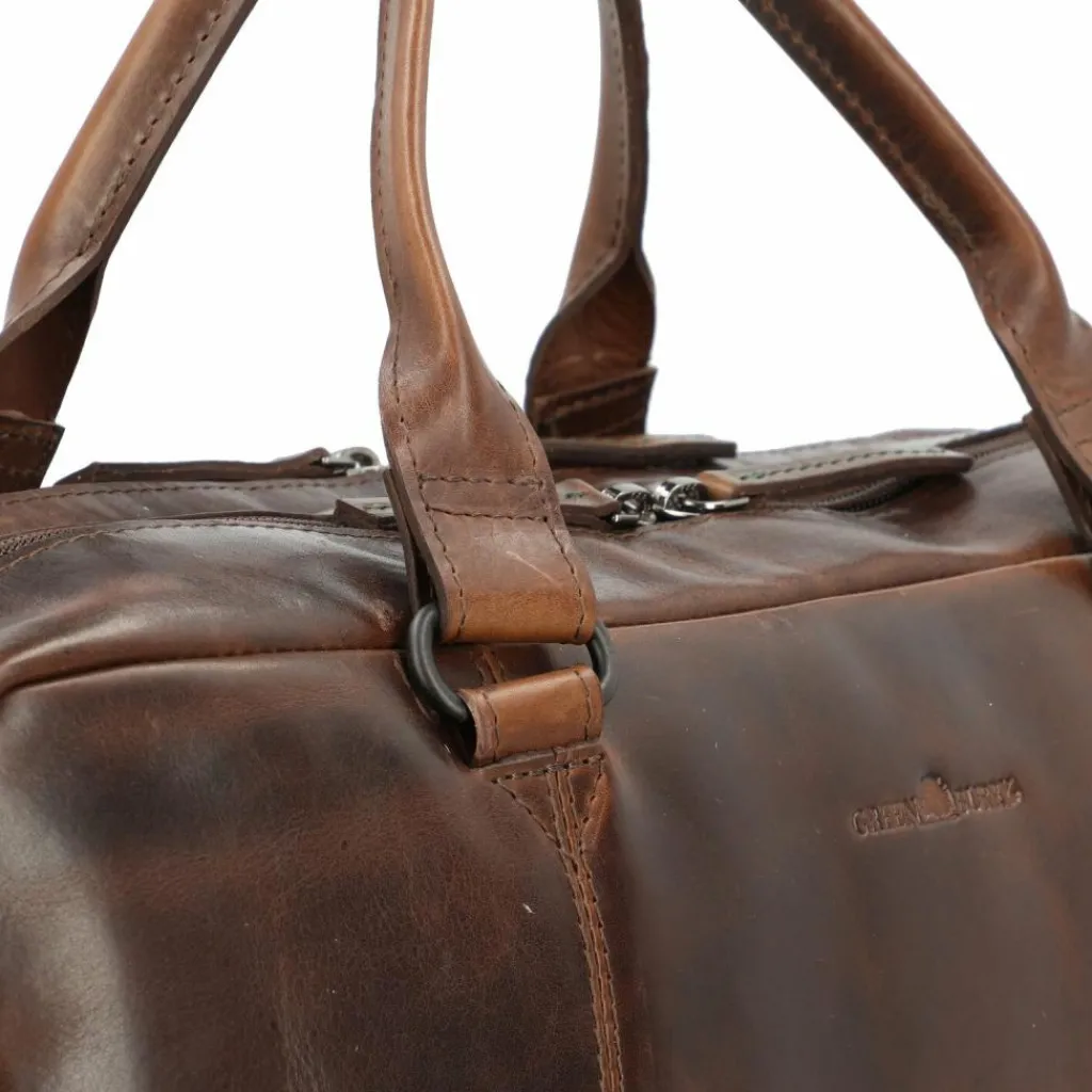 Greenburry Laptoptaschen|Aktentaschen<Newport Aktentasche Leder 43 cm Laptopfach coffee