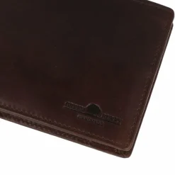 Greenburry Herrengeldbörsen Querformat<Newport Geldbörse RFID Schutz Leder 12 cm coffee