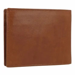 Greenburry Herrengeldbörsen Querformat<Newport Geldbörse RFID Schutz Leder 12 cm caramel