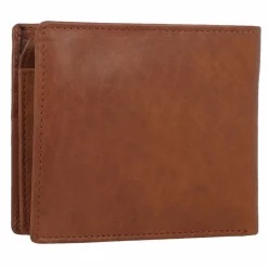 Greenburry Herrengeldbörsen Querformat<Newport Geldbörse RFID Schutz Leder 11 cm caramel