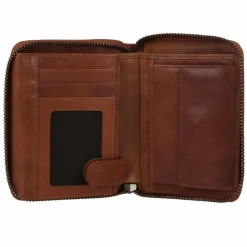 Herren Greenburry Newport Geldbörse RFID Schutz Leder 10 cm