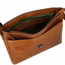 Hot Greenburry Newport Messenger Leder 35 cm caramel